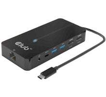 Club3D hub USB-C, 7-in-1 hub s 2x HDMI, 2x USB Gen1 Type-A, 1x RJ45, 1x 3.5mm audio, 1x USB Gen1 Type-C - CSV-1595