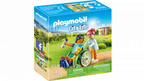 Playmobil 70193 Pacient na vozíku