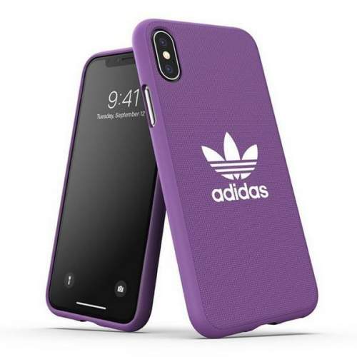 Adidas Molded Case CANVAS iPhone X / Xs fialová / fialová 33330