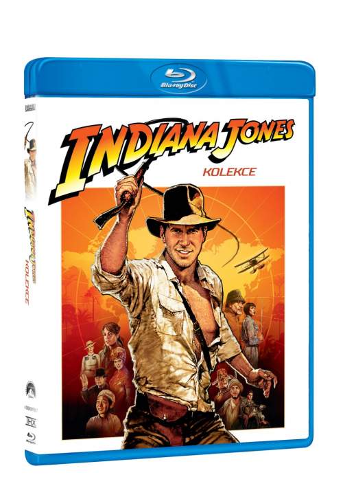 Indiana Jones kolekce 1- 4 Blu-ray 4BD