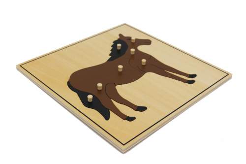 Moyo Montessori | Puzzle - kůň
