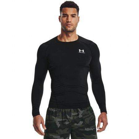 Under Armour Pánské kompresní triko HG Armour Comp LS, Černá, XXXL