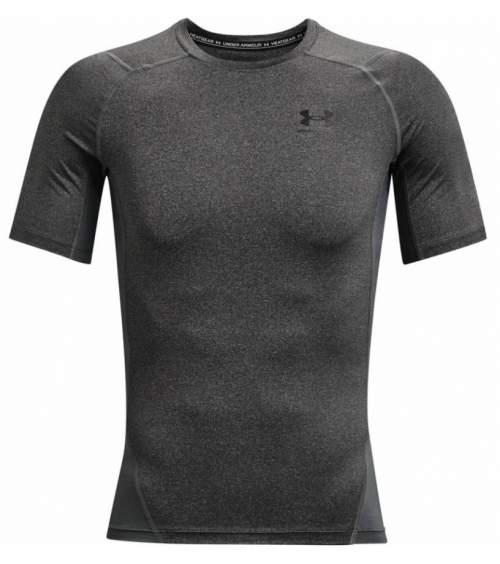 Under Armour UA HG Armour Comp SS Triko Šedá XXL