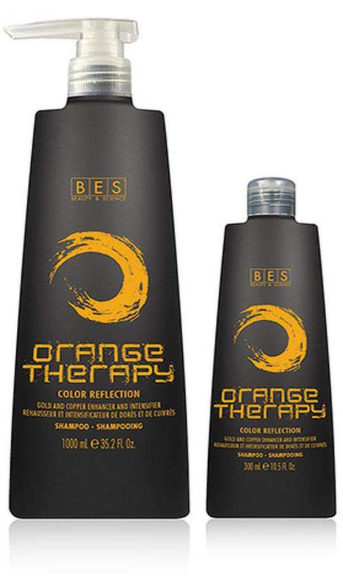 BES Color Reflection Orange Therapy Shampoo 300ml - šampon pro měděné tóny