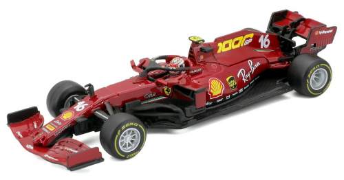 Bburago Ferrari SF21 1:18 #16 Charles Leclerc