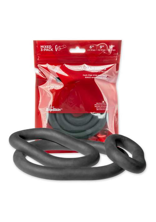 6.9 and 12 Ultra Wrap Ring Pack - Black