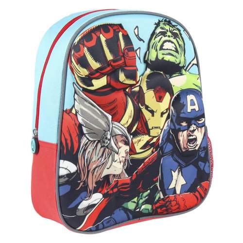 Školní batoh 3D The Avengers (26 x 31 x 10 cm) Modrý
