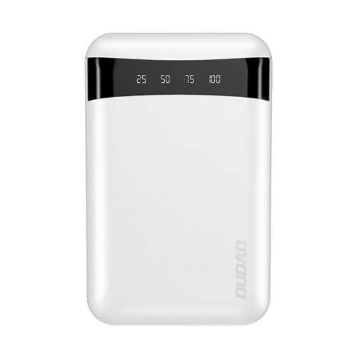 Dudao Portable USB Power Bank 10000mAh bílá (K3Pro mini)