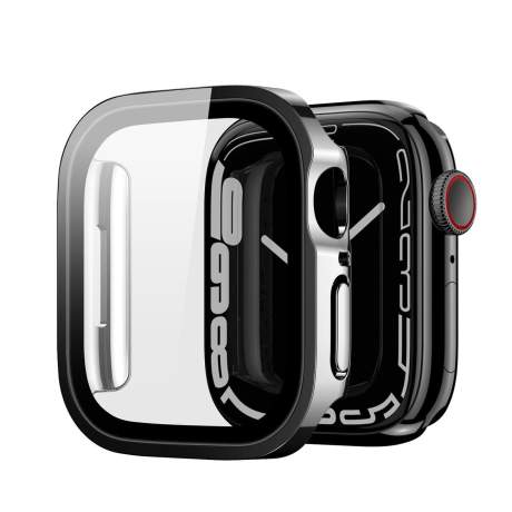 Dux Ducis Hamo pouzdro so sklem na Apple Watch 4/5/6/SE 44mm, černé