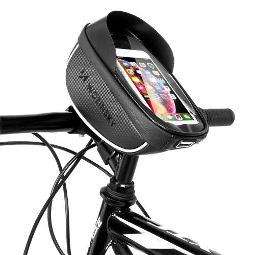 Wozinsky cyklistický držák telefonu na řídítka 1 l Black