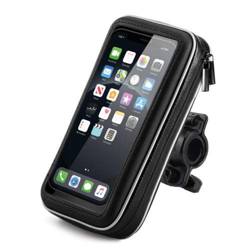 Wozinsky držák telefonu na kolo, motocykl, skútry černý (WBHBK7)