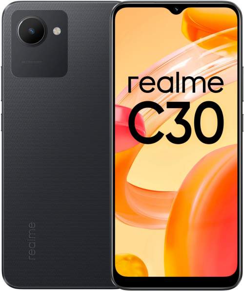 Realme C30 Dual SIM Barva: Denim Black, Paměť: 3GB/32GB