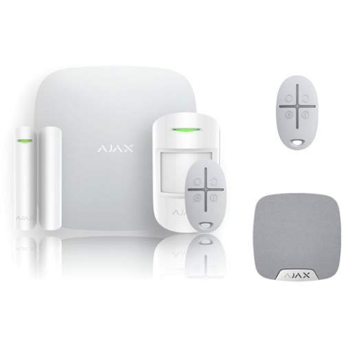 Zabezpečovací systém SET Ajax StarterKit + HomeSiren white