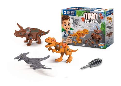 BUKI DinoBuilders 3 dinosaurů