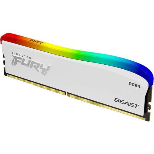 Operační paměť Kingston FURY 8GB DDR4 3200MHz CL16 Beast RGB White Special Edition