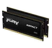 Kingston FURY Impact/SO-DIMM DDR3/8GB/1866MHz/CL11/2x4GB/Black - KF318LS11IBK2/8
