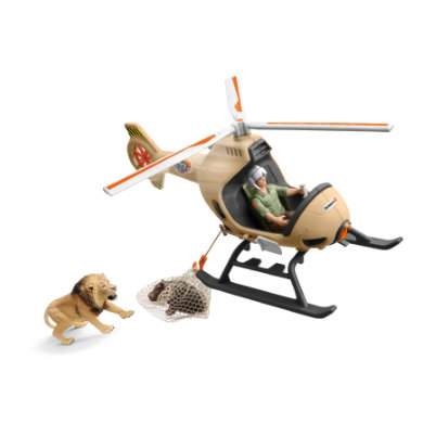 Schleich Vrtulník pro záchranu zvířat 42476