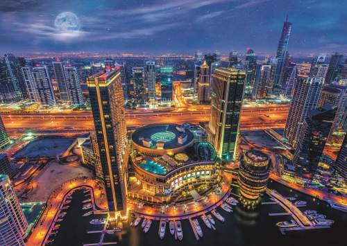 Trefl Světla v Dubaji