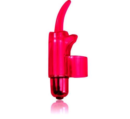 Růžový prstový vibrátor Tingling Tongue PowerBullet PowerBullet 9975-16