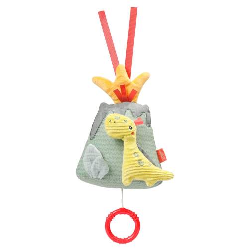 BABY FEHN - Hrací hračka sopka s dinosaurem, Happy Dino