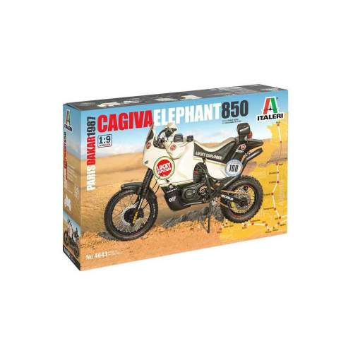 Italeri Cagiva Elephant 850 Paris-Dakar 1987 1:9