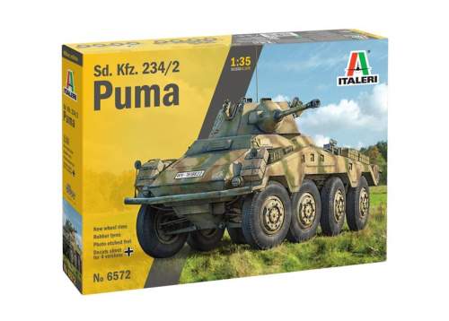 Italeri Model Kit military 6572 Sd. Kfz.234 2 Puma (1:35)