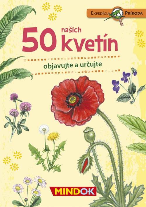Mindok Expedícia príroda: 50 našich kvetín