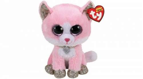 Ty the Cat,  Růžový maskot Fiona 24 cm