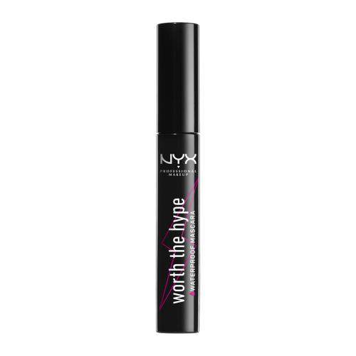 NYX Professional Makeup Worth The Hype Waterproof objemová řasenka 7 ml odstín 01 Black