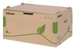 Esselte Archivační krabice ECO - hnědá, otvírání zpředu, 43,9 x 25,9 x 34 cm