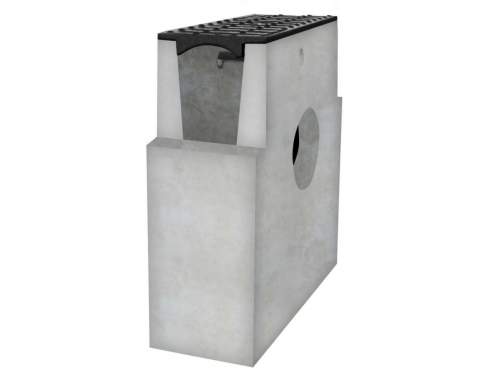 Gutta betonová vpusť B125 s litinovou mříží H200 500 x 200 x 500 mm