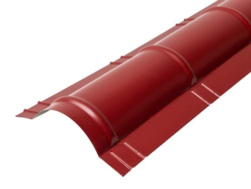 Gutta Hřebenáč Guttatop Klasik oblý RAL 3011 | tmavě červená 2000 x 300 mm