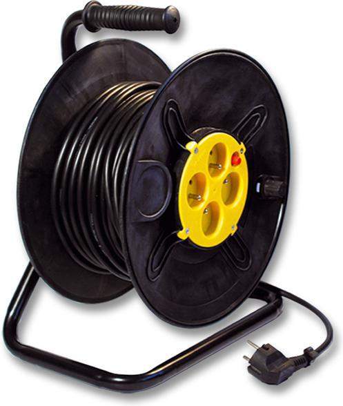 Ecolite Prodlužovací kabel na bubnu 25m 4 zásuvky 3x1,5mm