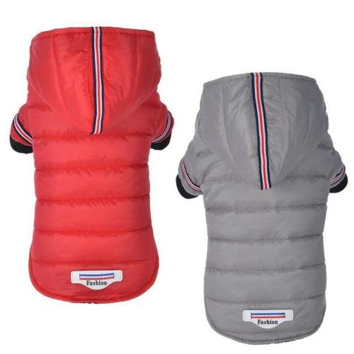 Nepromokavá bunda Winter pro psa Šedá M
