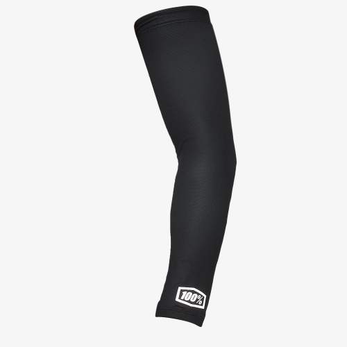 100% EXCEEDA Arm Sleeve Solid Black - S