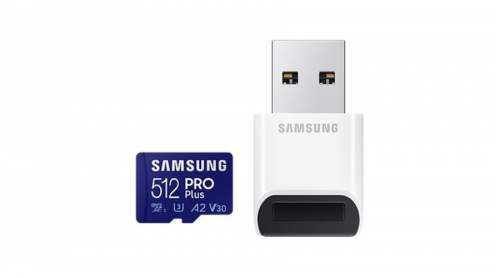 Samsung micro SDXC 512GB PRO Plus + USB adaptér (MB-MD512KB/WW)