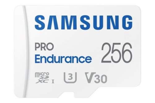 Samsung microSDXC 256GB PRO Endurance + SD adaptér MB-MJ256KA/EU