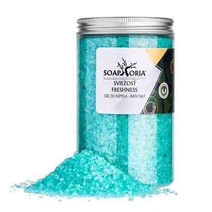 SOAPHORIA Svěžest- Přírodní sůl do koupele 3000 g
