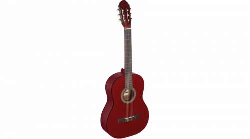 Stagg Klasická kytara C440 M 4/4 červená