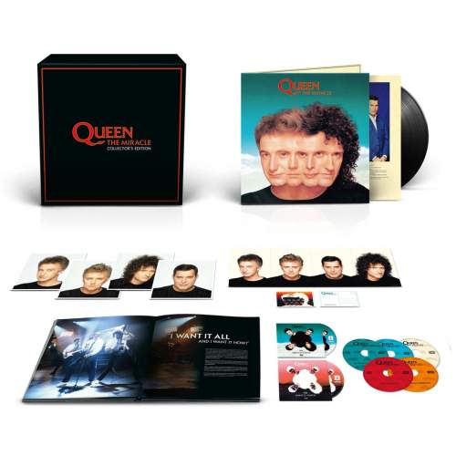 Queen: The Miracle (Super Deluxe Collectors Edition): Vinyl (LP)+5CD+DVD+Blu-ray