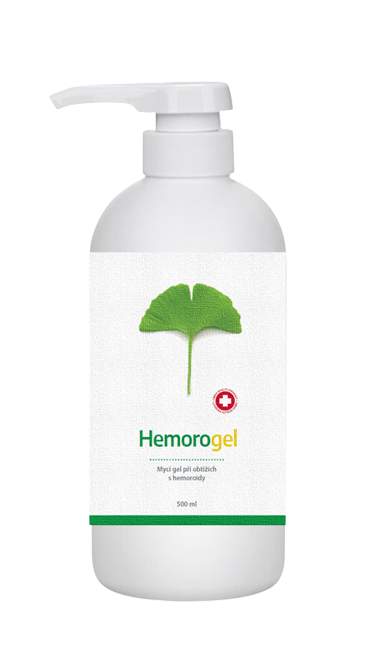 HEMOROGEL mycí gel 500ml CZ/SK