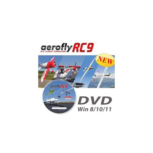 Aerofly RC9 na DVD pro Win8/10/11