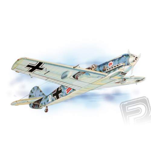 Messerschmitt Bf-109 (619mm) laser.vyřezávaný Guillow  - RC_26979