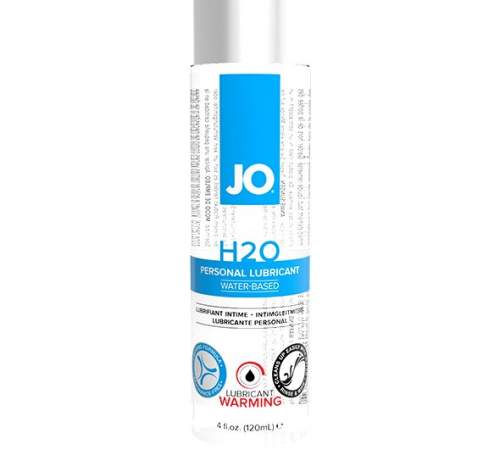 Hřejivý lubrikační gel na vodní bázi 120 ml System Jo 791