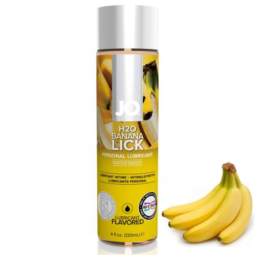 Lubrikační gel System JO H2O Banán (120 ml)