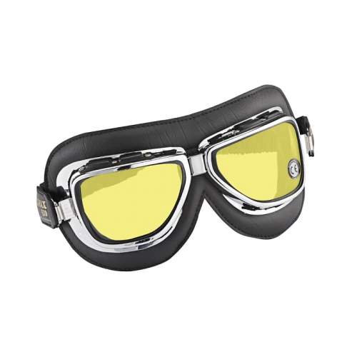 Climax Vintage moto brýle 510 žlutá skla