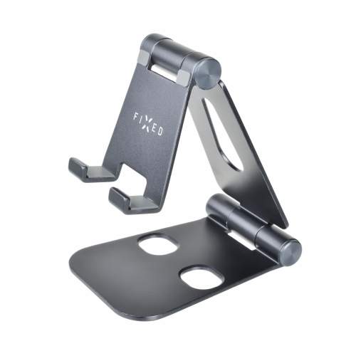 Držák na mobilní telefon FIXED Frame Phone na stůl pro mobilní telefony Space Grey