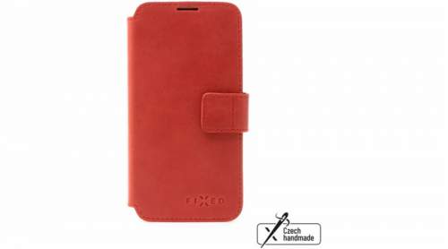 FIXED ProFit z pravé hovězí kůže pro Samsung Galaxy M53 5G červené FIXPFIT2-958-RD