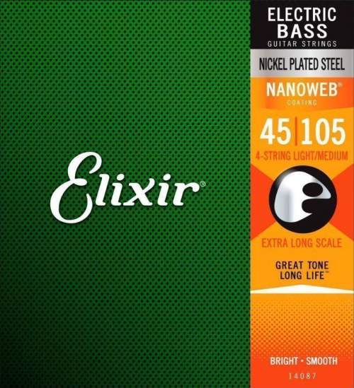 Elixir Bass 4-String Nanoweb 045/105