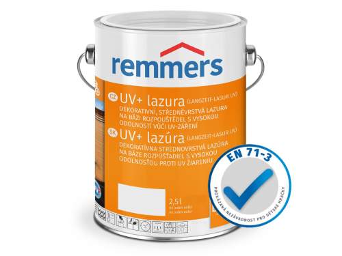 Remmers Lazura na dřevo UV+ bezbarvý 2,5 l
